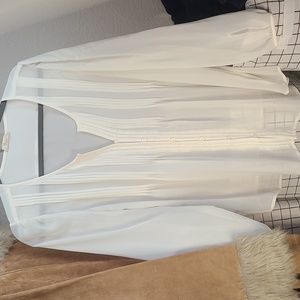 Sheer Button Down